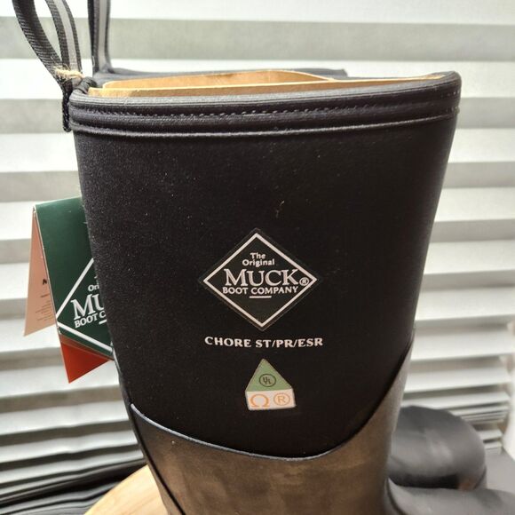 Muck Boot steel toe puncture resistant work boot mens 10 - Picture 8 of 10